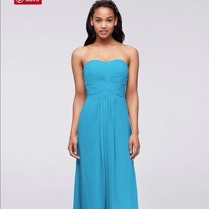 David’s Bridal Strapless Dress